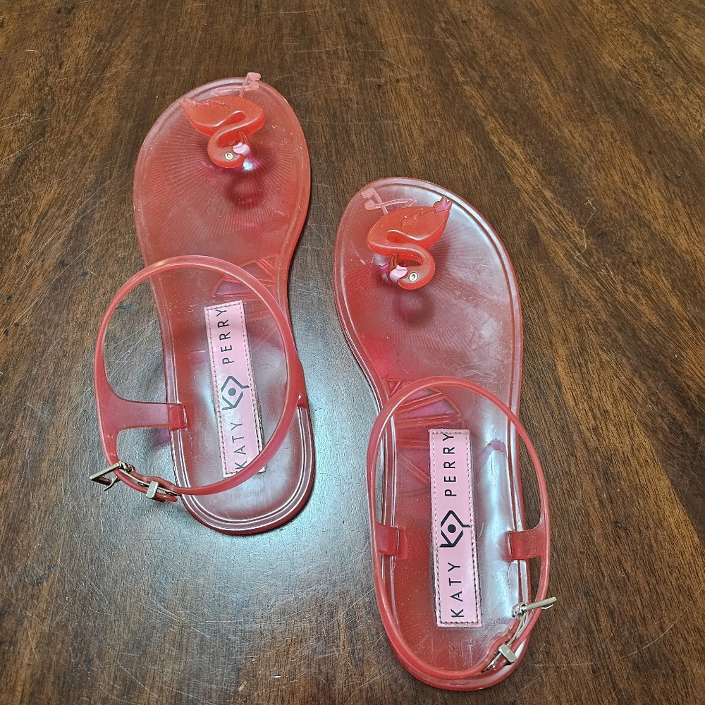 Katy Perry Shoes Women's The Geli Flat Sandal Flamingo